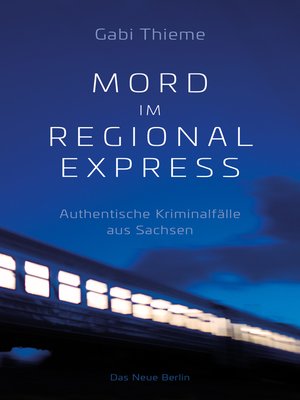 cover image of Mord im Regionalexpress